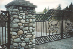 Driveway gate example