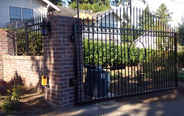 Driveway gate example